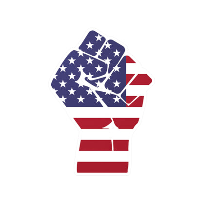 American Fist Vinyl Car Decal