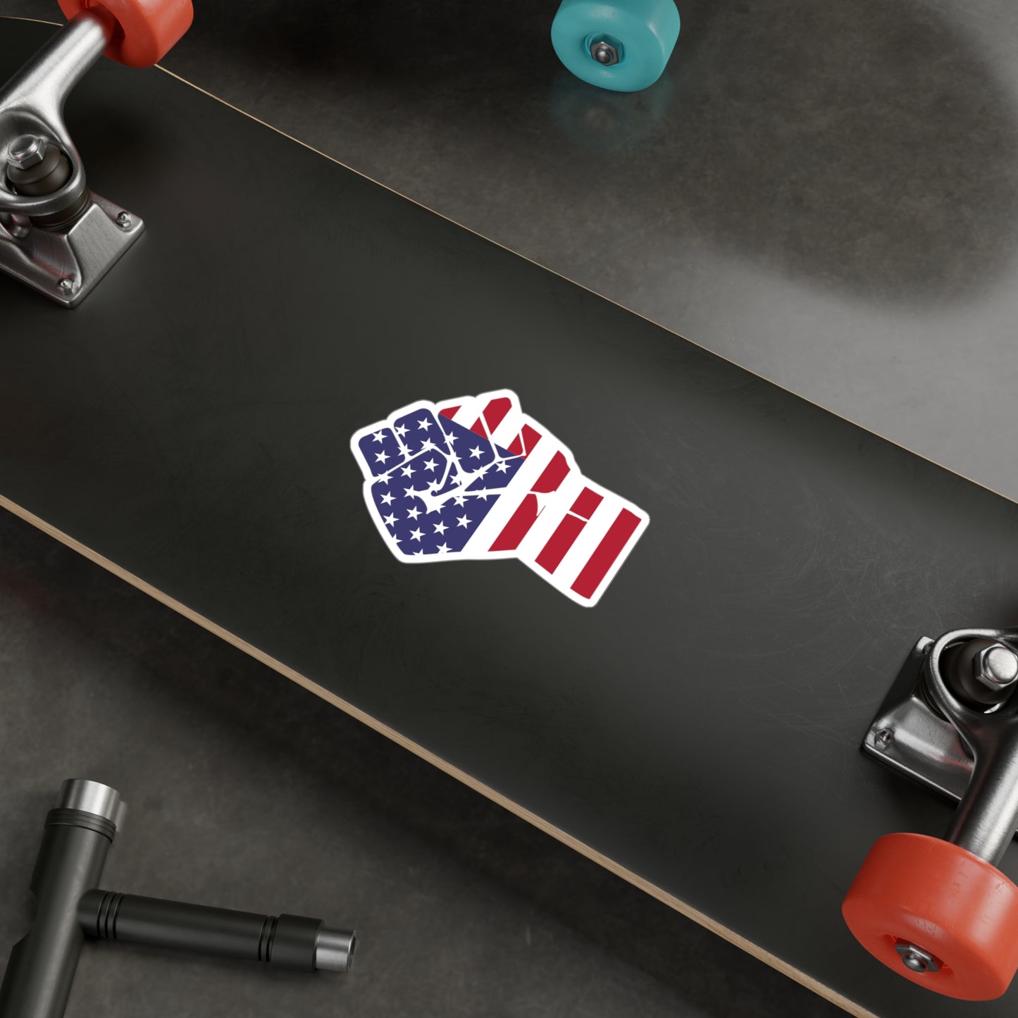 American Fist Vinyl Car Decal