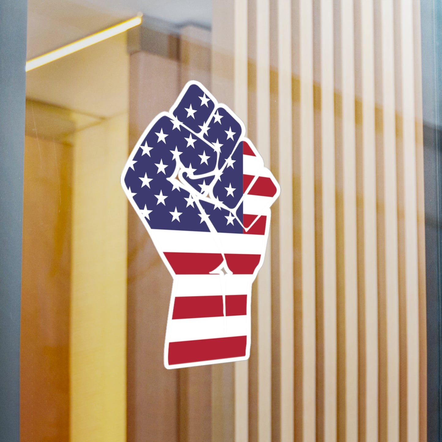 American Fist Vinyl Car Decal