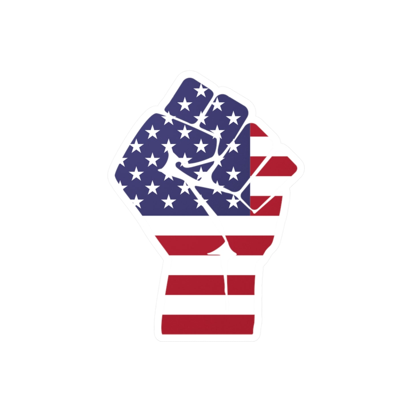 American Fist Vinyl Car Decal