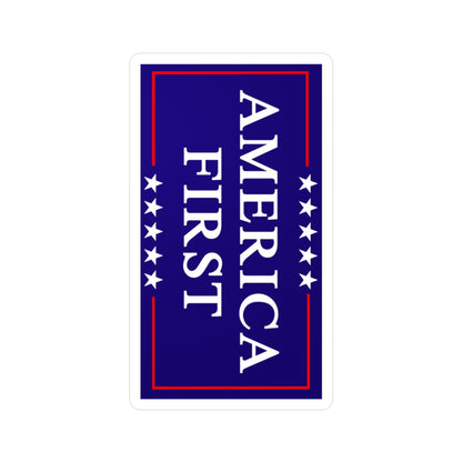 America First Vinyl Car Decal