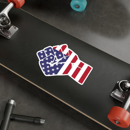 American Fist Vinyl Car Decal